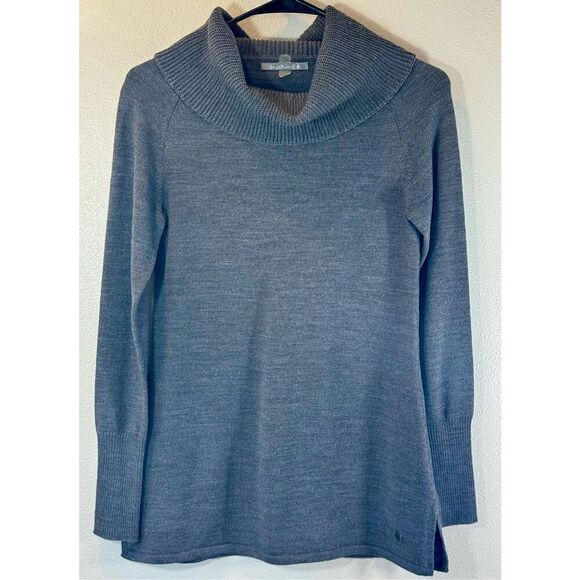 Smartwool 100% Merino Wool Women's Cowl Neck Pull Over Sweater XS - Picture 1 of 11